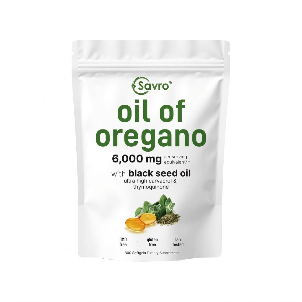 Savro Anti-Inflammation Oil Of Oregano Softgels