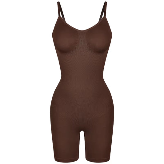 New Bodysuit Shapewear Women Tank Top Tummy Control Full Body Shaper anti Chafing Shorts Slimming Waist Trainer Butt Lifter