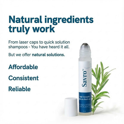Savro Hair Growth Serum Roll-On