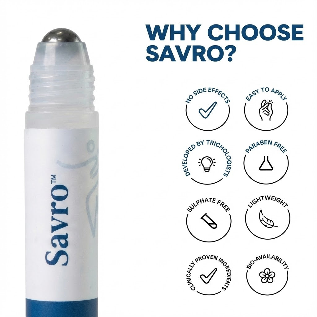 Savro Hair Growth Serum Roll-On